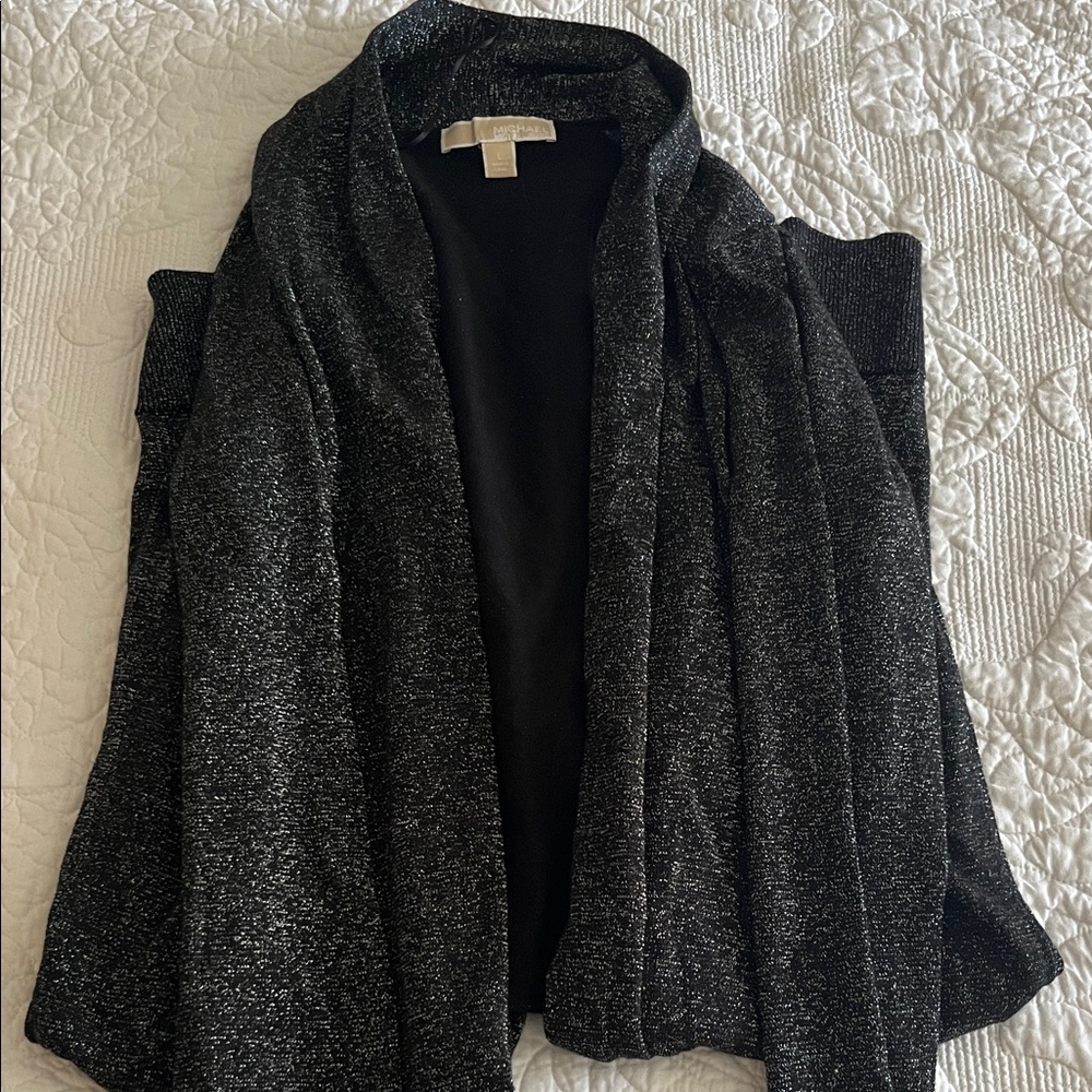 Michael Kors Charcoal Cardigan